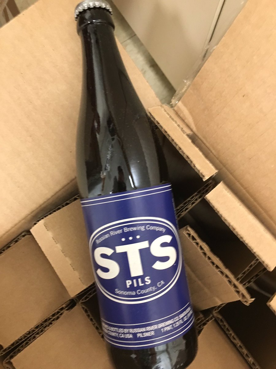 Got a package from our #russianriverbrewing pals today . Absolutely love this beer. Thanks Vinnie! <a href="/AllagashBrewing/">Allagash Brewing Co</a>