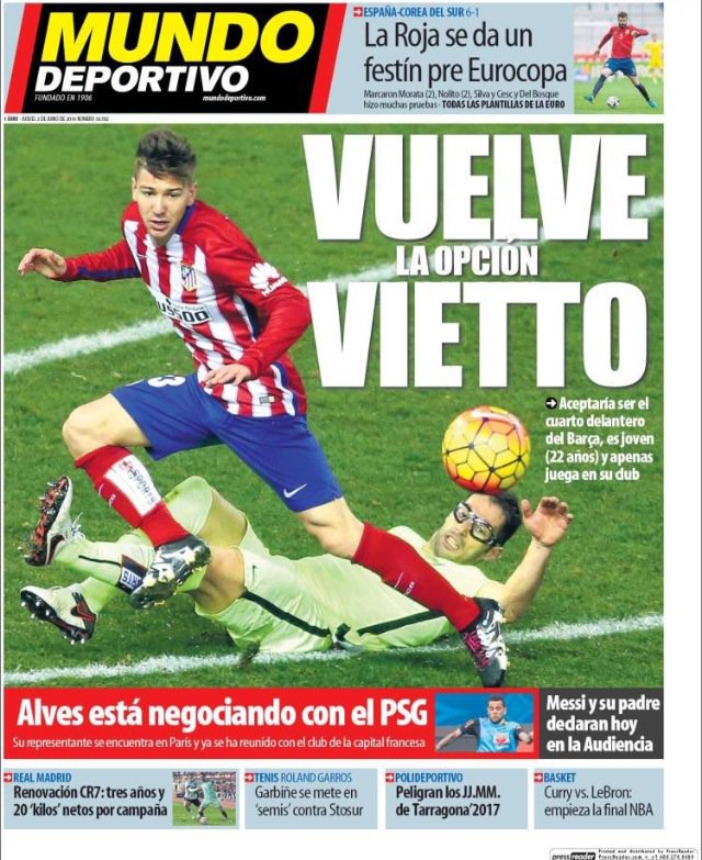 DEPORTadas's tweet photo. Aquí les dejamos las principales portadas deportivas del día: https://t.co/ltBHZg6C8A