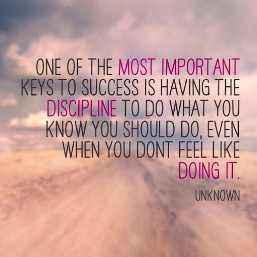 BarcodeTags's tweet photo. One of the most #important keys to #success is having the #discipline to do what you know you should do... https://t.co/P2HSoO7Ffa