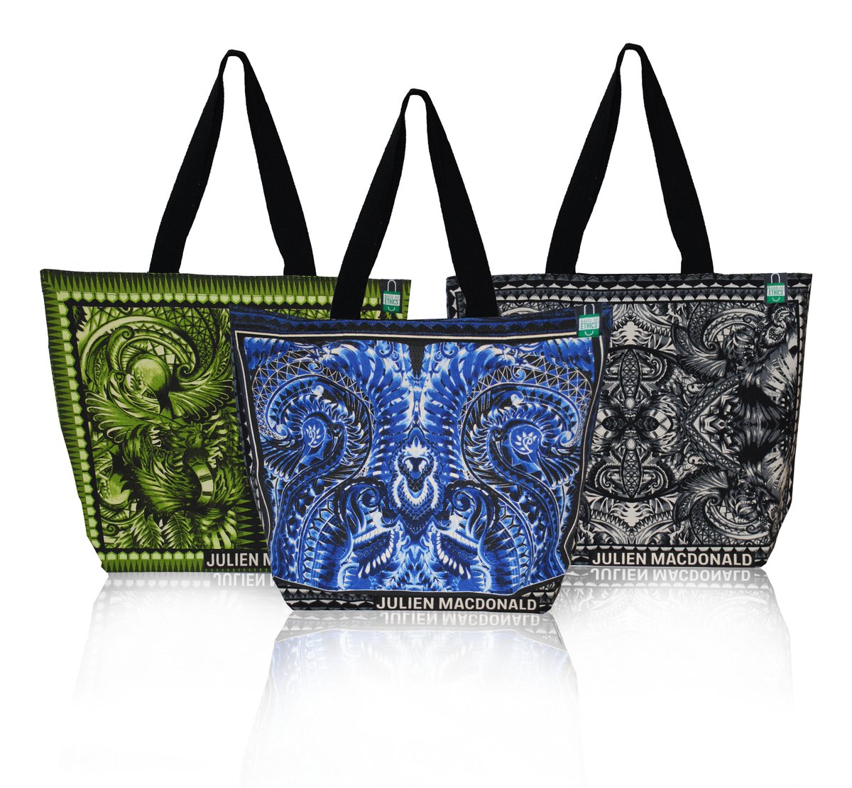 <a href="/julienmacdonald/">Julien Macdonald</a> limitededition reusable bag in collab <a href="/Tesco/">Tesco</a> + <a href="/BagsofEthics/">BagsofEthicsTM</a>,to raisefunds GraduateFashionWeek <a href="/GFW/">The Great Firewall</a>