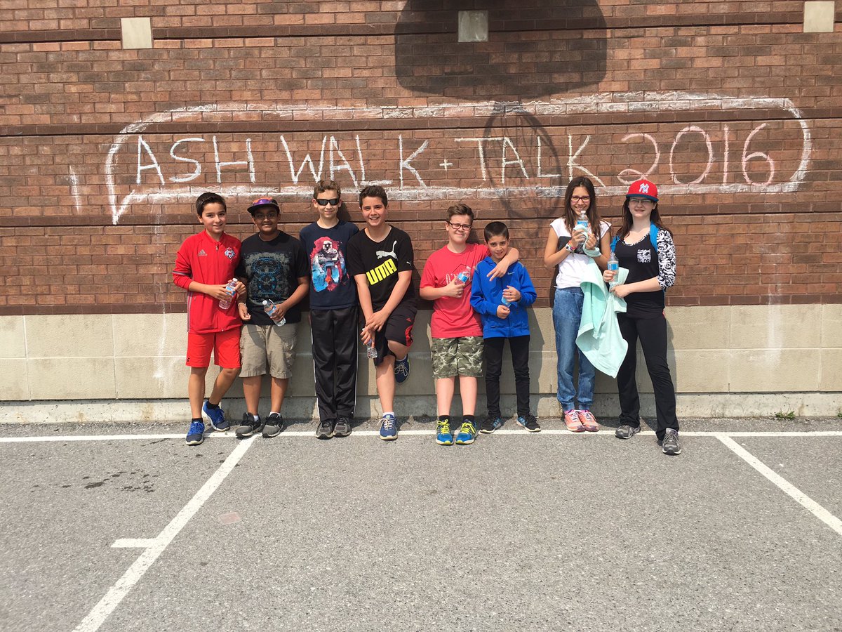 ASHMentalHealth's tweet photo. A throwback thursday to our walk and talk that happened just a few weeks ago! https://t.co/MqRT3s4yaR