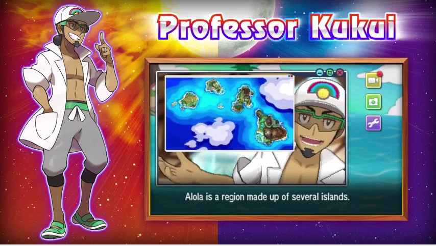 ポケットモンスター新作ゲームサン・ムーンの登場人物！！