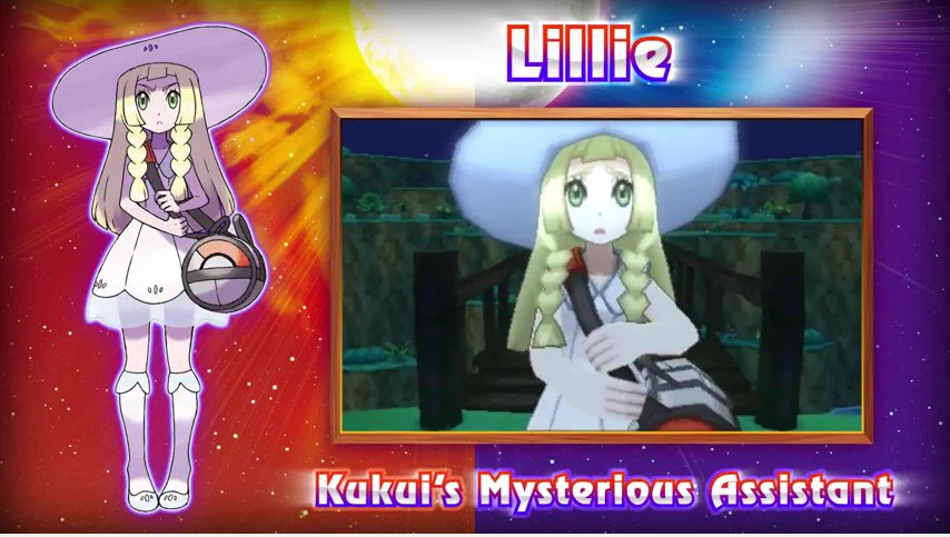 ポケットモンスター新作ゲームサン・ムーンの登場人物！！