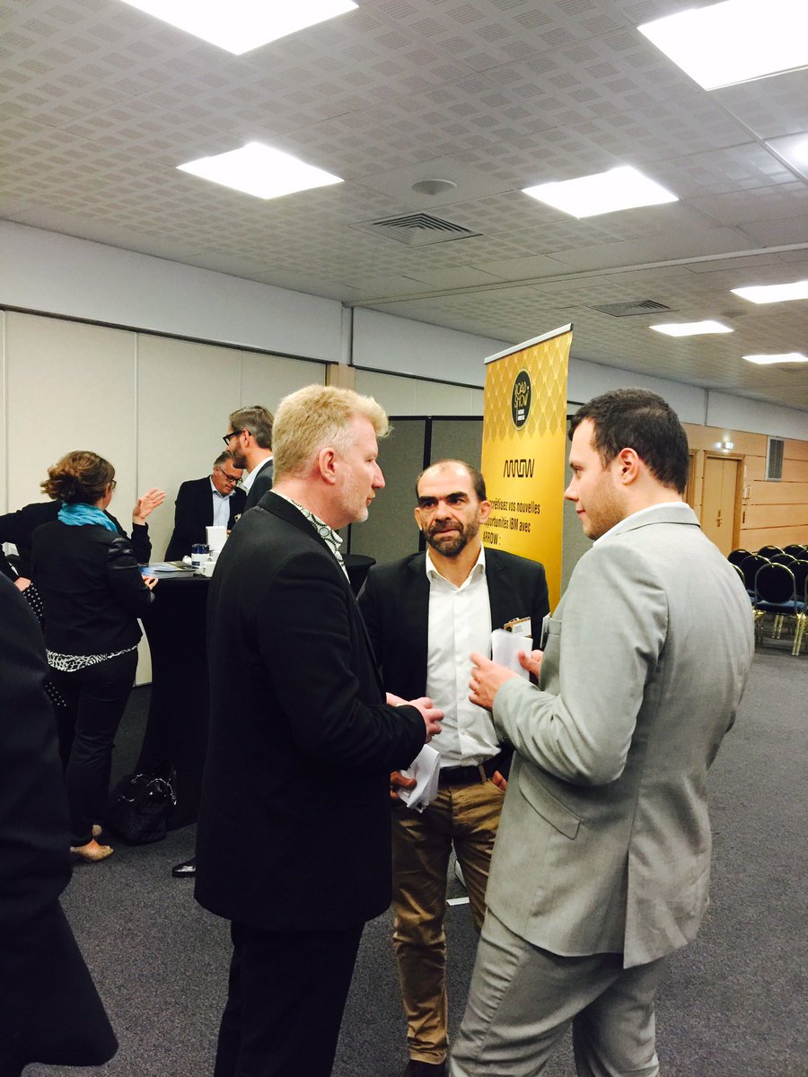 s_jezequel's tweet image. C&apos;est l&apos;heure des business meetings #IBMBPRoadshow a Nantes! @FrancoisLevelut @danbakouch @JbSchieb