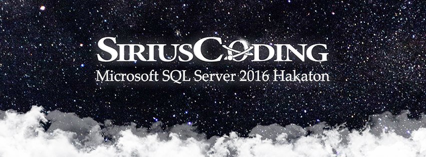 SiriusCoding's tweet image. 8.10.2016 - hakaton dla pasjonatów #BusinessIntelligence oraz #SQLServer2016. Sprawdź na siriuscoding.pl