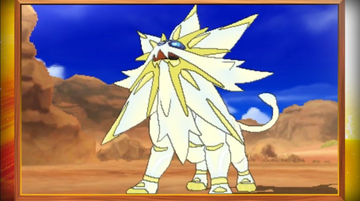 LegendsDiscovered: SOLGALEO! “Solgaleo was once known as the Beast That  Devours the Sun. It is said to live in another world. The intense…