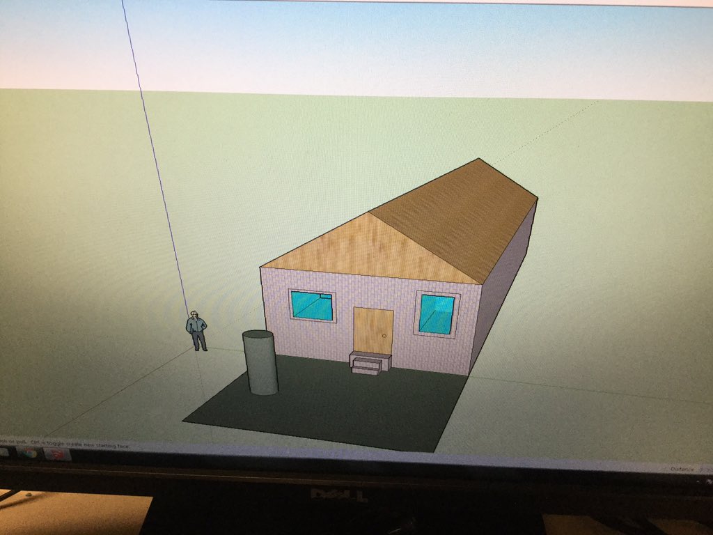 suzteach's tweet image. Young architects in 5th graders using @Sketchup #technps @HAYSchoolNorton