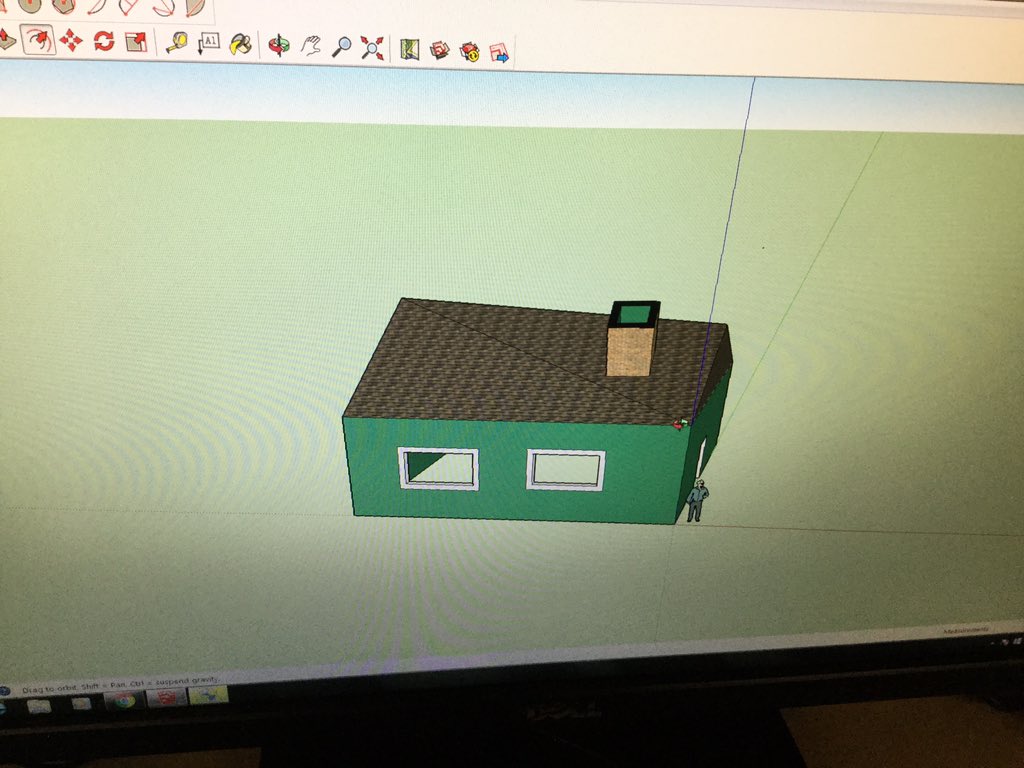 suzteach's tweet image. Young architects in 5th graders using @Sketchup #technps @HAYSchoolNorton