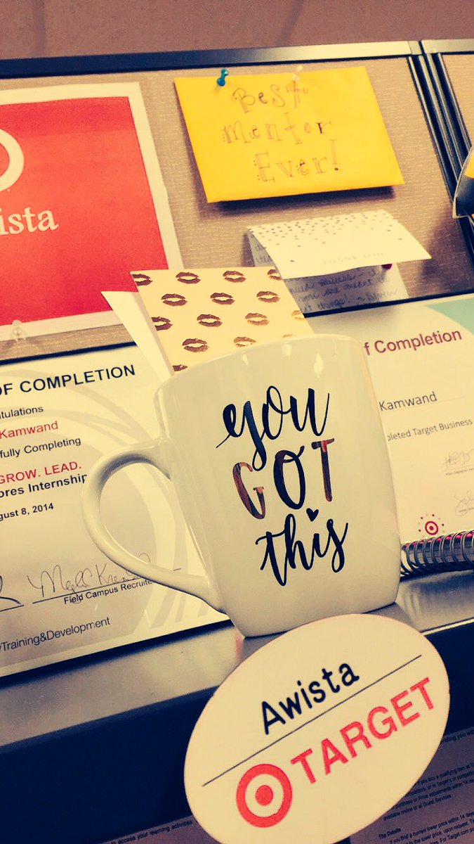Awista_Target's tweet image. When @KTPfromTarget is the greatest peer ever &amp;amp; leaves gifts and notes of encouragement on your desk. #YOUMakeTarget