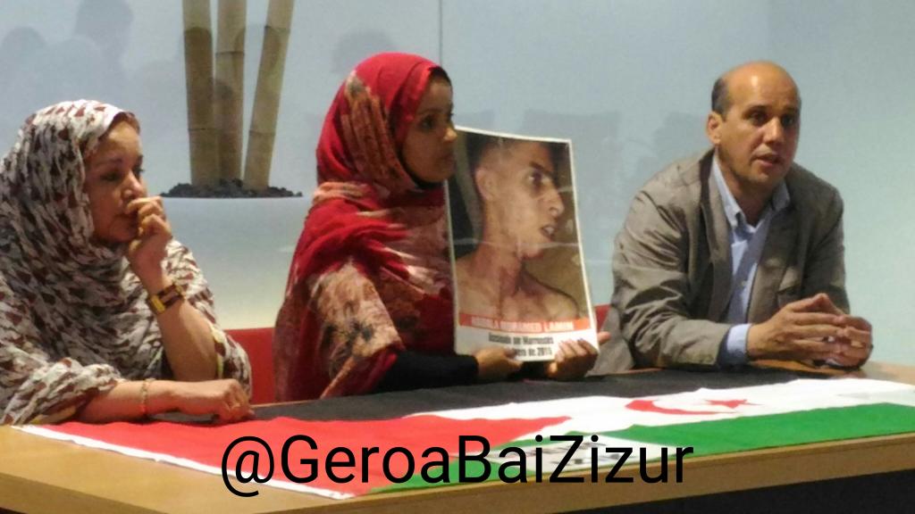 GeroaBaiZizur's tweet photo. Sobrecogedor testimonio de #Takbar sobre asesinato de su hijo a manos d colonos marroquies y desprecio institucional https://t.co/W2SdLwuYdG