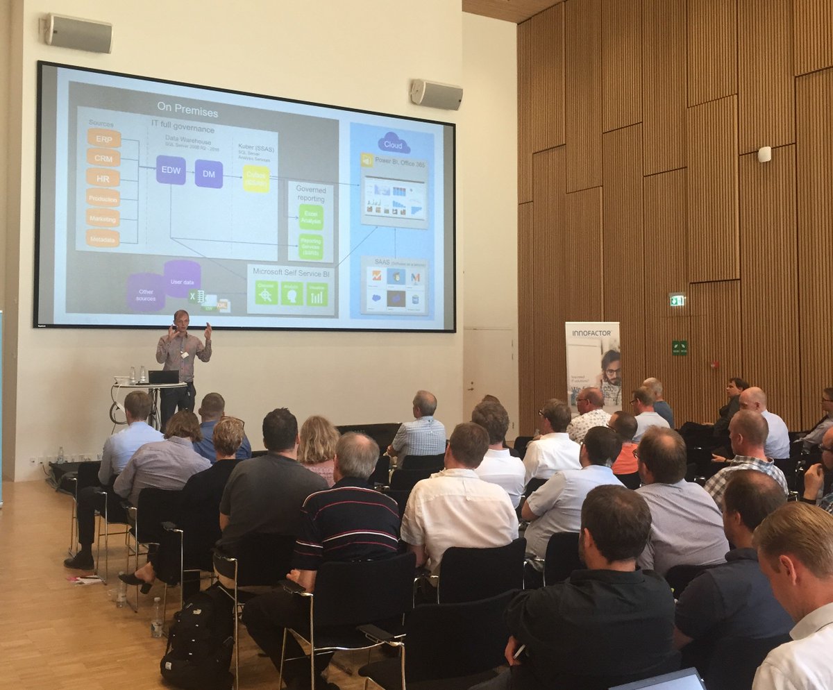 Innofactordk's tweet photo. Veloverstået seminar om #Advancedanalytics #Powerbi #MachineLearning https://t.co/Wd2K5XPrn5
