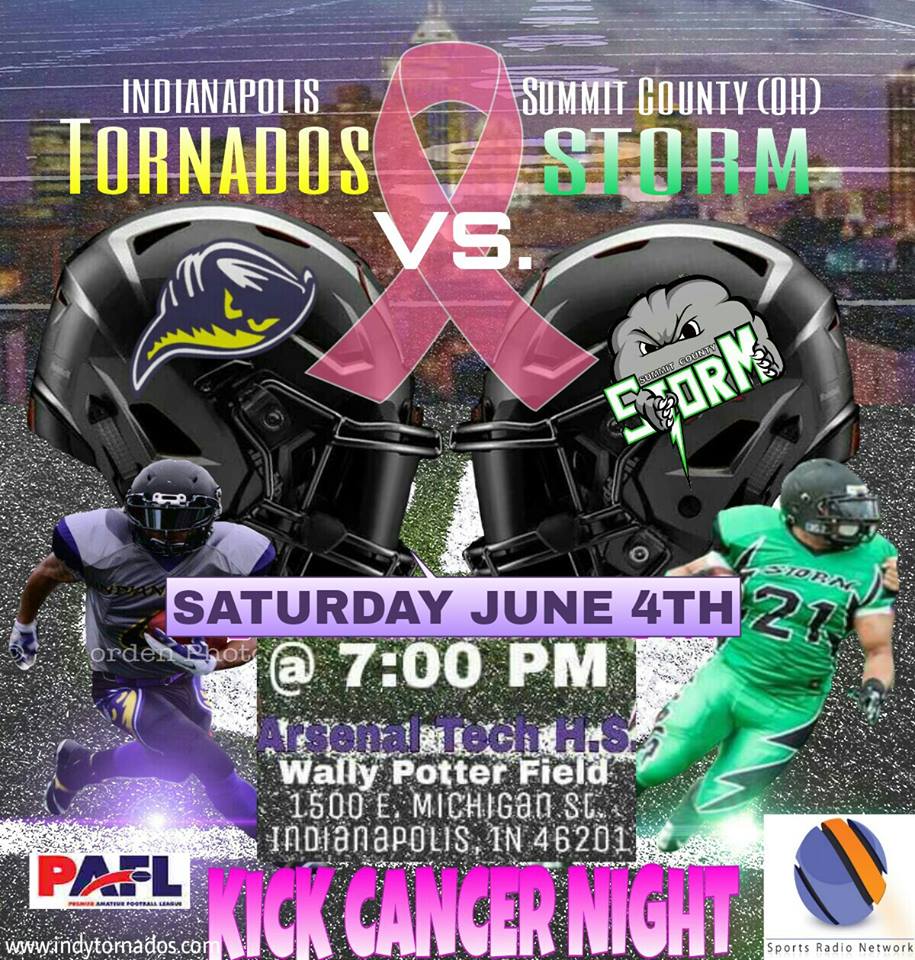 SyrensDanceTeam's tweet image. Let's KICK CANCER together! Arsenal Tech HS Indpls. 6/4/16 7pm kickoff. #KickCancer #PeytonsAngels #janestrong