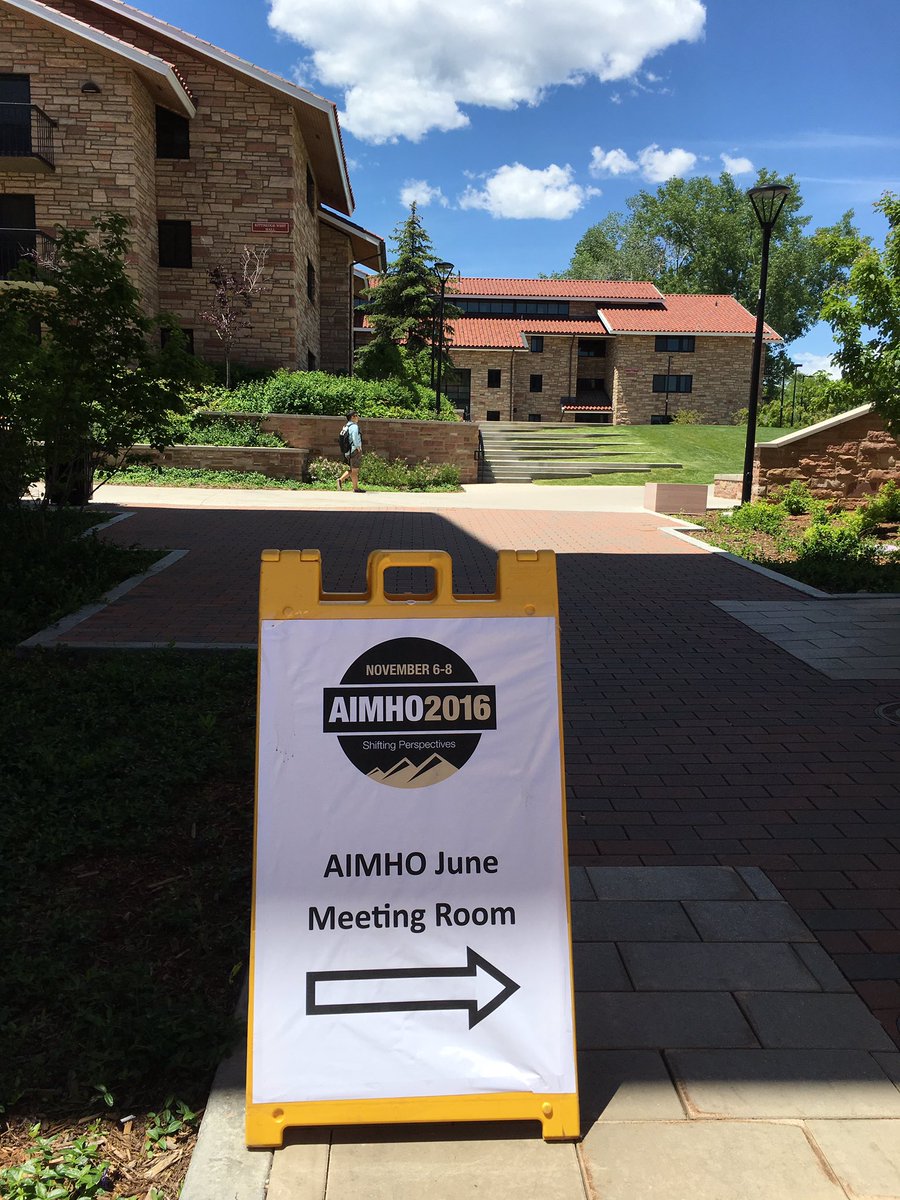 aimho's tweet photo. Leadership Team is hard at work planning for the #amiho conference! https://t.co/ldW5iE80Qj