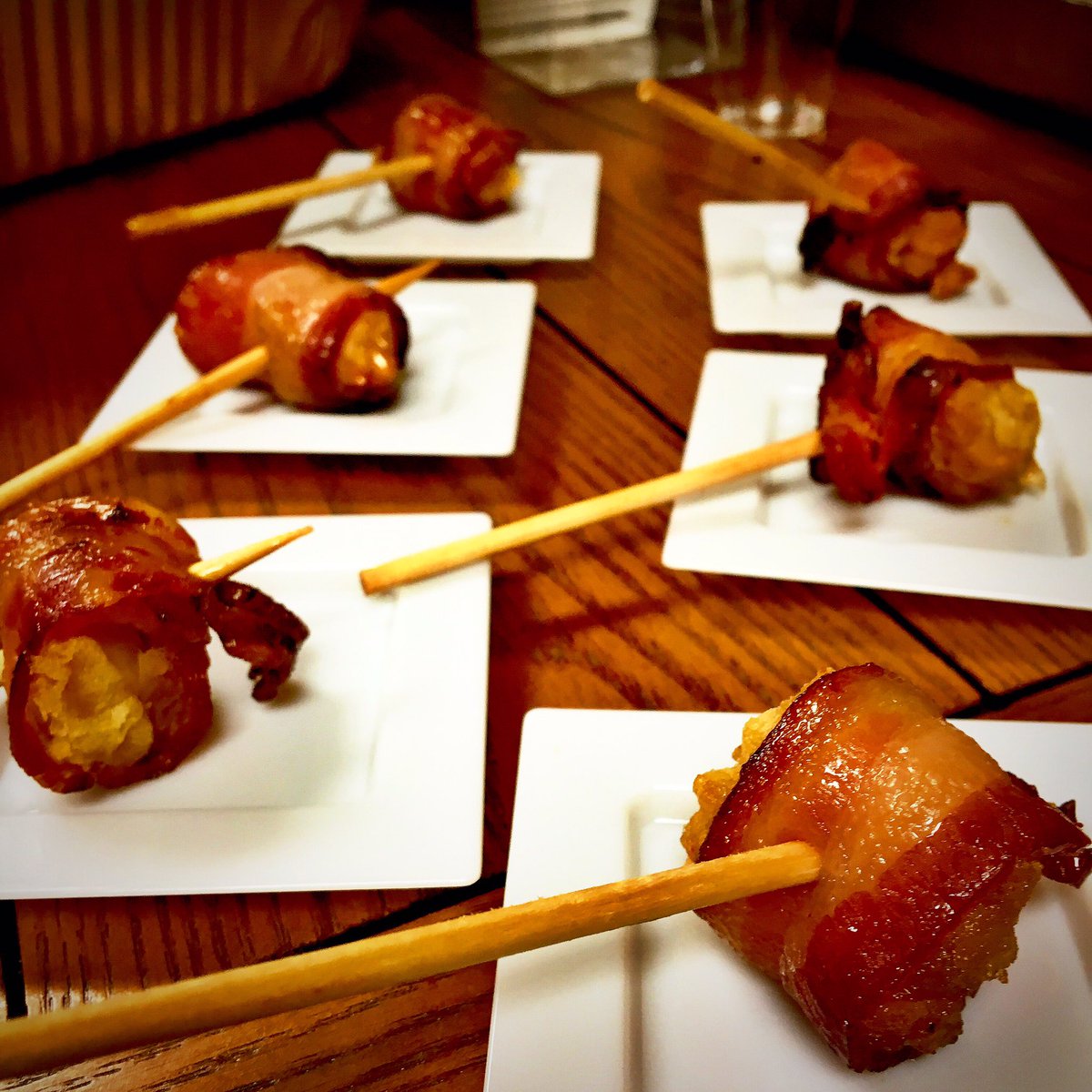 ExtremeCatering's tweet photo. Congrats to @dentonisd on your #LastDayOfSchool Have some Bacon-wrapped Waffle Bites to celebrate! #bacon #dentontx https://t.co/9nFkzDBWSD