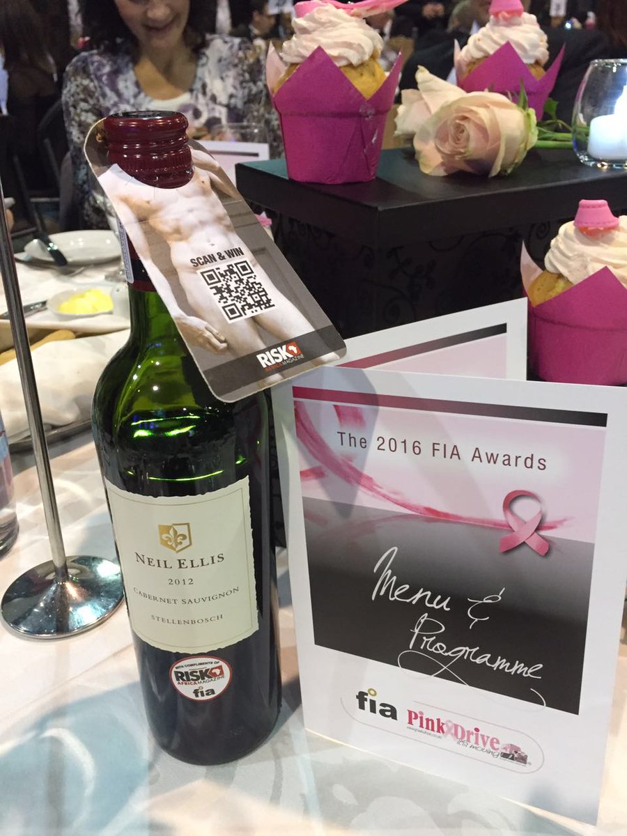 Our bottleneck at the <a href="/FIA_ORG_ZA/">FIA</a> Awards is getting everyone talking.  Remember to scan &amp; see what David is hiding.