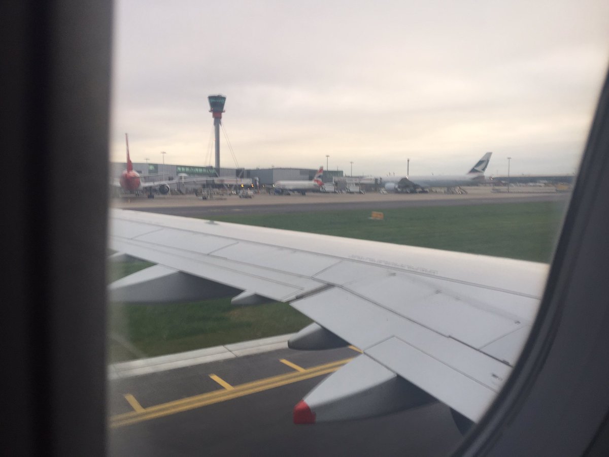 Touchdown at Heathrow!