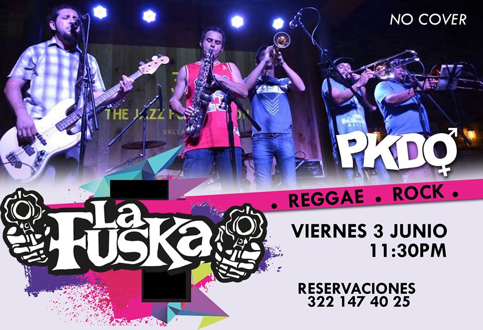 LaFuska's tweet photo. Nos presentamos mañana en PKDO bar #PuertoVallarta a partir de las 11:30 p.m. #Ska #Reggae #LoveIsLove https://t.co/3i71LA1MIF