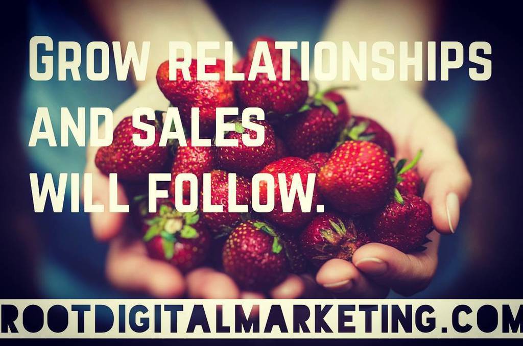 RootDigiMark's tweet photo. Grow relationships and sales will flourish. #businesstips #marketing https://t.co/P3SGa46eyp https://t.co/7lb9J2w4rV