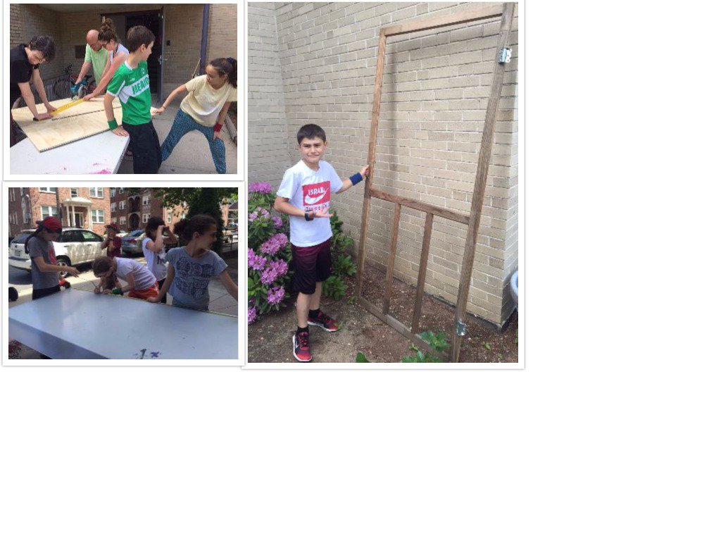 For their <a href="/TevaAlliance/">TevaLearningAlliance</a> "Bringing It Back to Our School" project, our 5th graders are building a cold frame! #garden