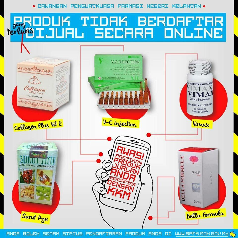 Izzah On Twitter Tadi Ada Share Gambar Ni Produk Tak Berdaftar Yg Dijual Online Ramai Tanya Apa Effect Buruk Medtweetmy