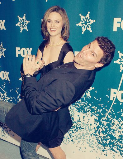 • <a href="/David_Boreanaz/">Adele</a>  and <a href="/emilydeschanel/">Emily Deschanel</a> 😍 #Bones #cute #Funny