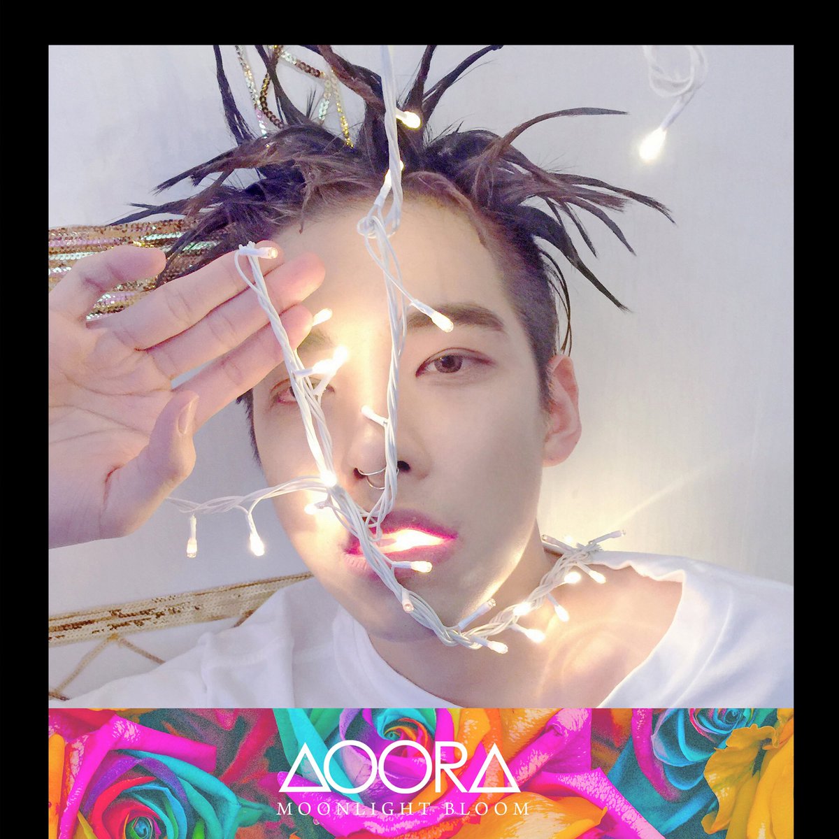 Aooraaaateam's tweet photo. #아우라 #AOORA 의 #69Black #싱글앨범 #20160609 #6월9일 발매합니다~ 싱글곡 제목은 #밤꽃 #moonlightbloom 밤에 잠시피는 꽃을 #젊음 의 한때로 비유한 곡입니다. #굿밤 https://t.co/Dep47mpufW