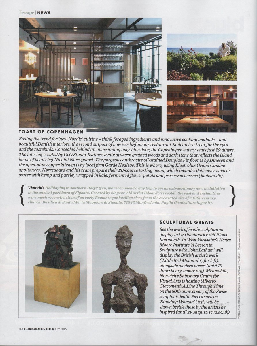 tomorrowpr's tweet photo. Great piece on @NicolaiKadeau in July's @ELLEDecoUK @Dinesen @lykke_thomas https://t.co/jHMWb9P2aB