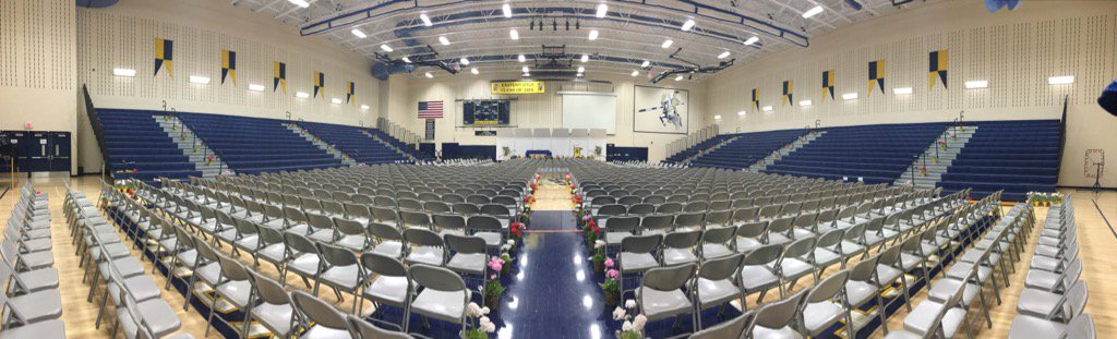 EasternYorkHigh's tweet image. Making final preparations commemorate the class of 2016! Looking pretty great!