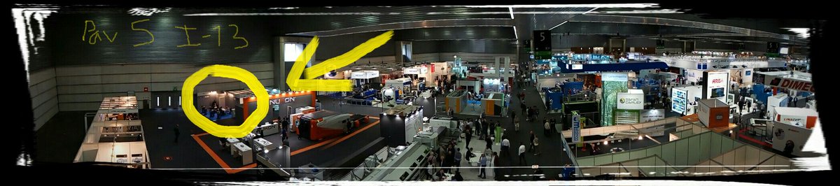 INECOBendingMac's tweet image. We are here..... signed by IÑAKI at #INECO #BENDINGMACHINES  @BEC_BILBAO