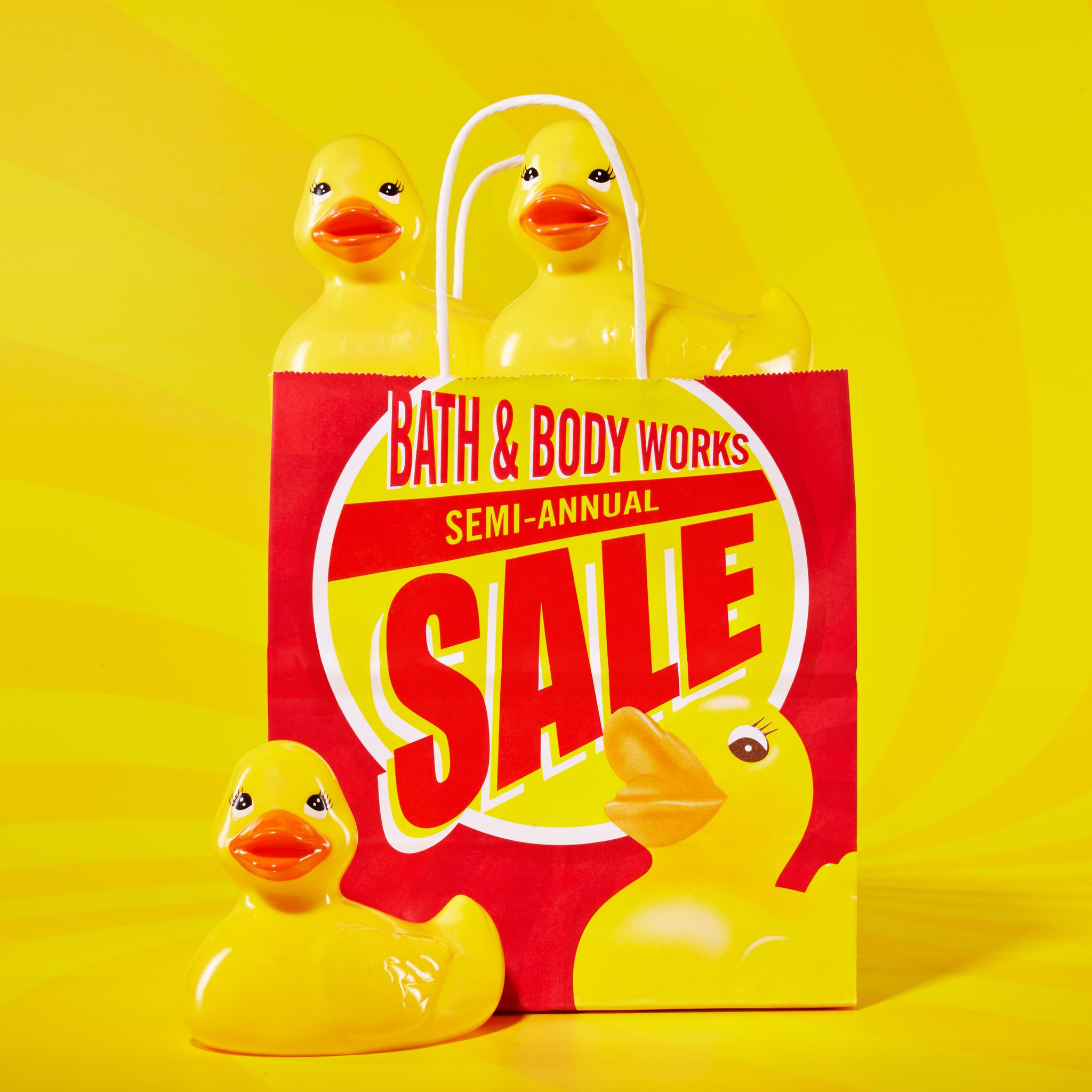 bath and body works rubber duck