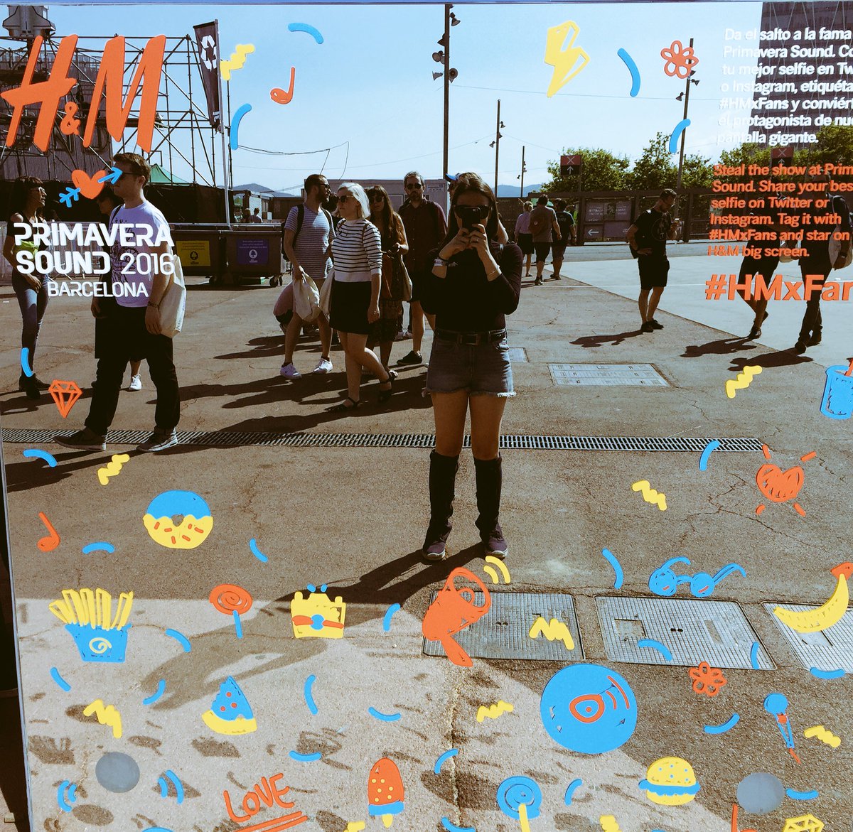 Hello!! #HHxFans #PrimaveraSound 📡❣