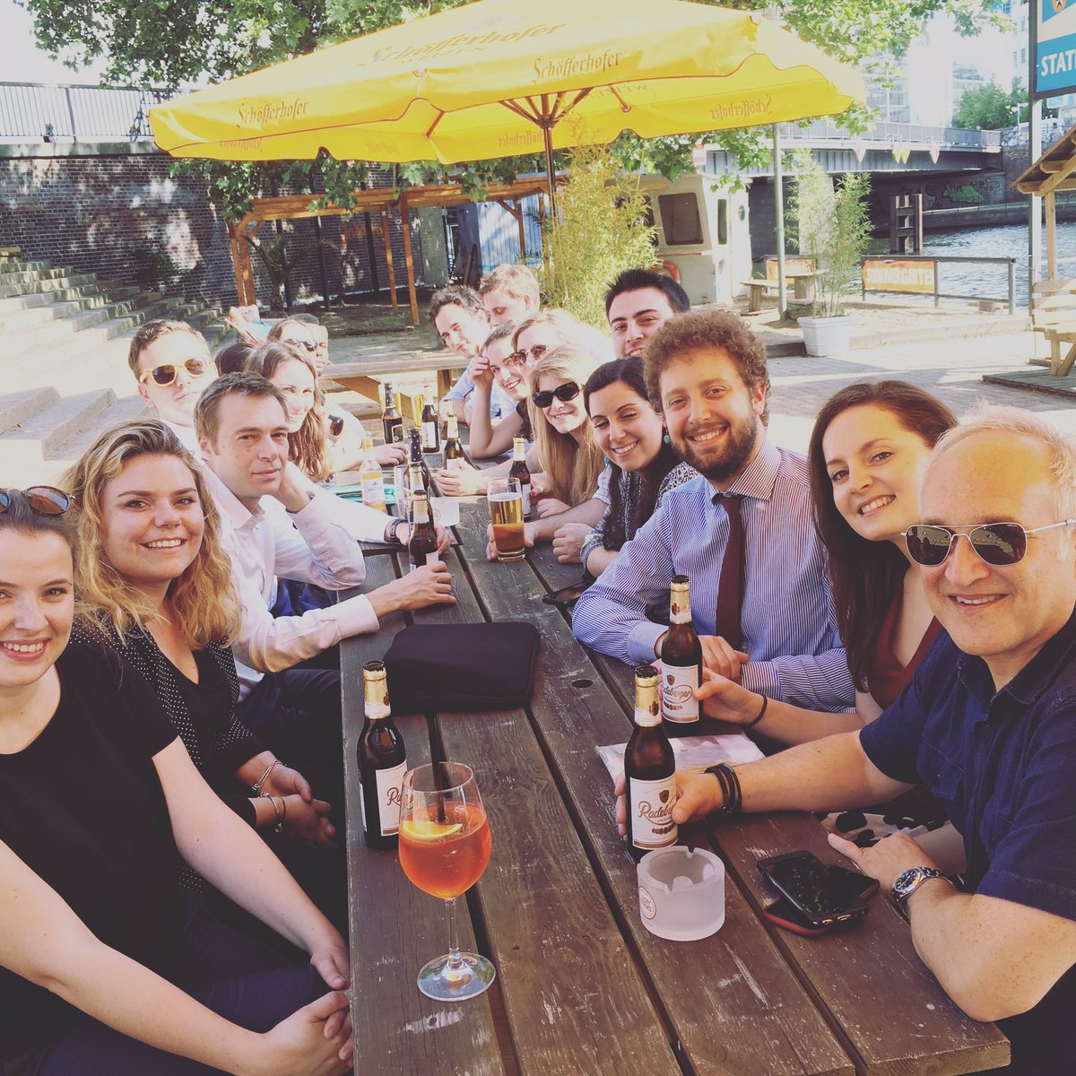 MatteoMartone's tweet photo. Work hard, party hard: celebrating the #APCOpitchcompetition #apcospirit #myapco #teamwork #Berlin @apcoworldwide https://t.co/eENcd5NE51