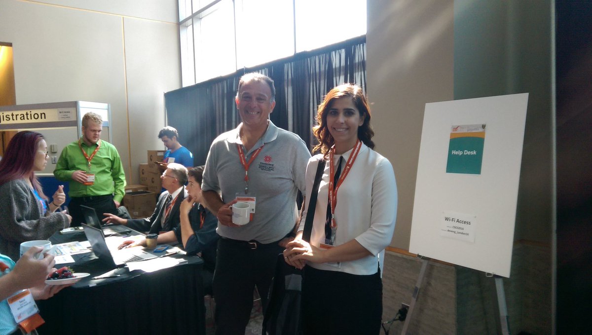 CSCE_CGS_London's tweet image. Some of our Executive Committee helping out at the conference #csce2016