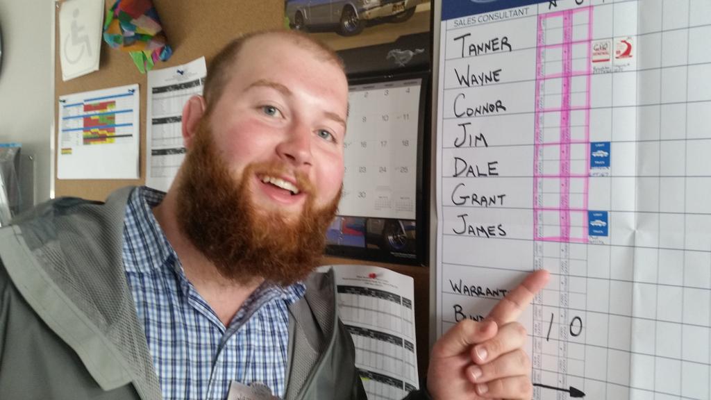 jim_tapper's tweet photo. James @lacombeford has his first sticker on the board congrats # James 
Come see # James for a deal @lacombeford https://t.co/bbQSkqejE6