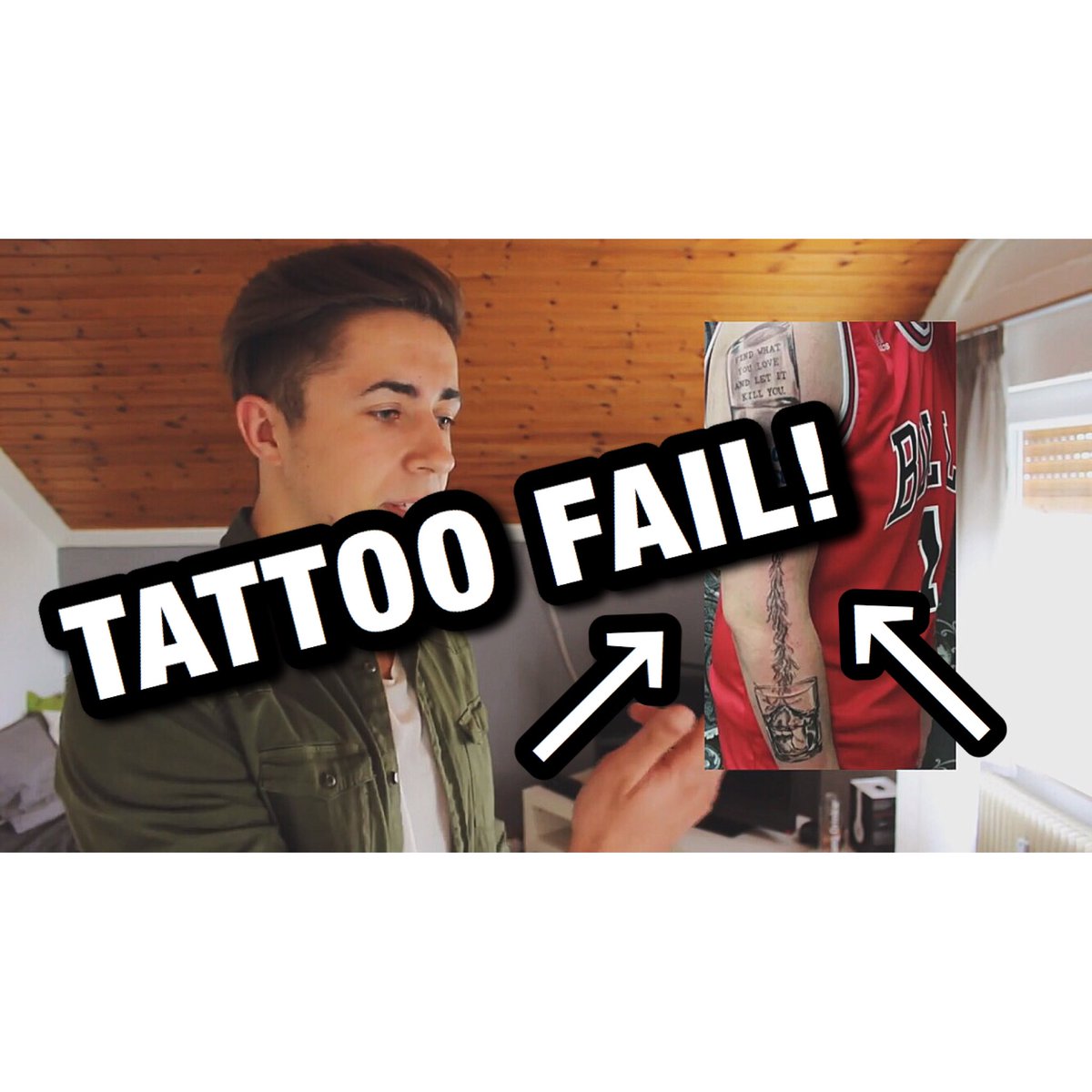Neues Video ist jetzt online!
TATTOO UNFALL | Nicht nachmachen! 
youtu.be/vZnNAJN8xOw