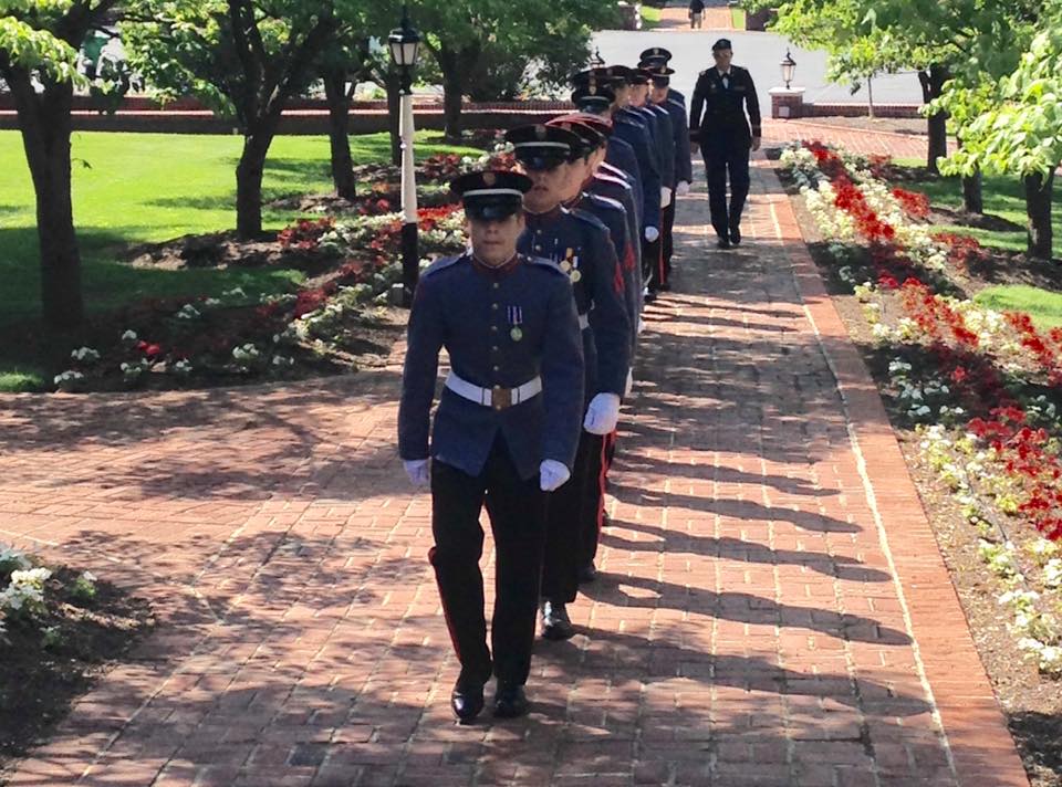 VFMCollege's tweet photo. The 2016 #middleschoolpromotion ceremony took place this morning. We are so proud of our cadets! https://t.co/luaWL2poqp