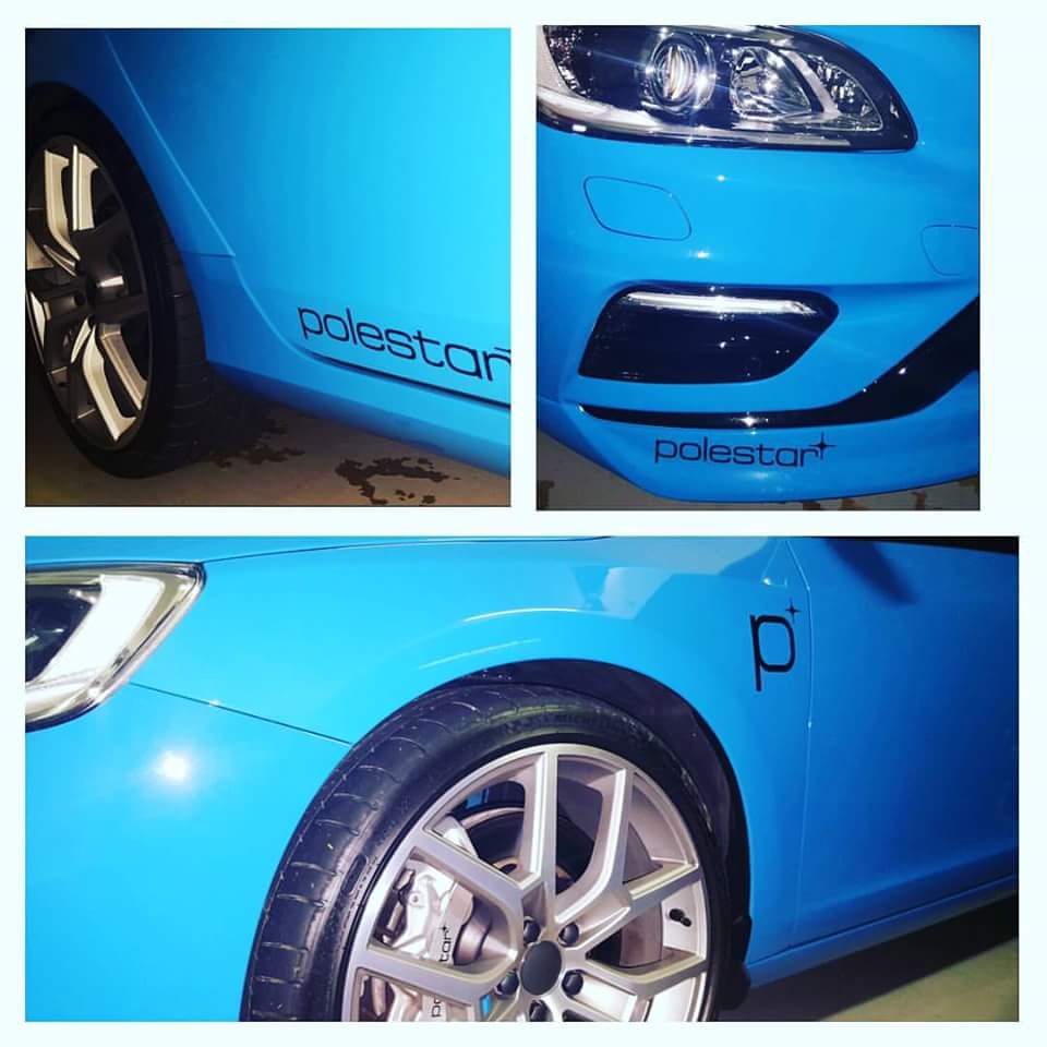 edwardabraham84's tweet photo. Just added some Decals to the Beast... Polestar Loud and proud... #Volvo #polestar, #polestarS60 https://t.co/gyeQmnLkYa