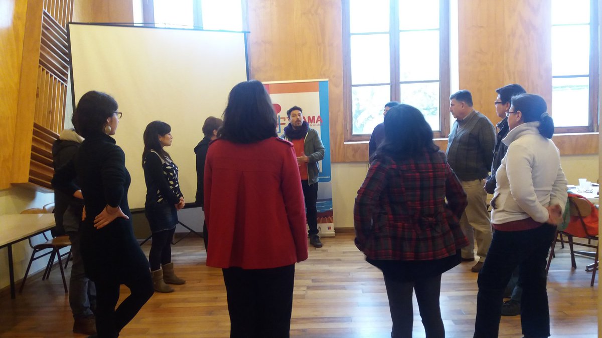 Comenzando VIII encuentro d la red d espacios culturales d la región d Valparaíso con dinámicas de activación grupal