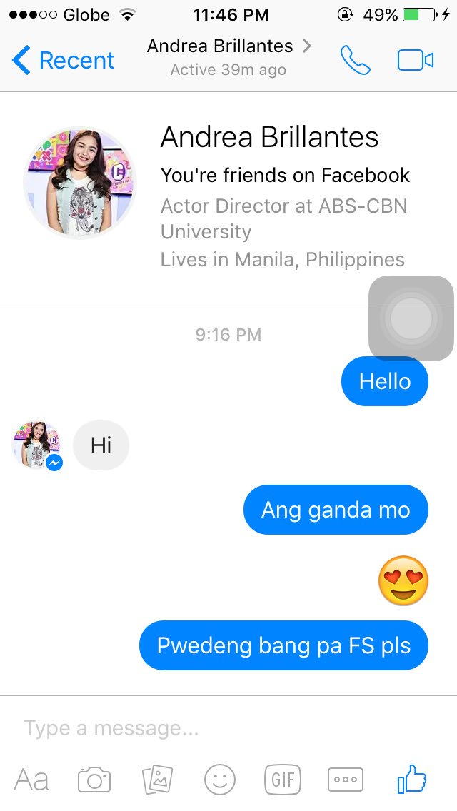 MaconBarbiecon8's tweet photo. Yes naman nag chat siya my gosh😮😮😮 https://t.co/yUTvmLC5nc