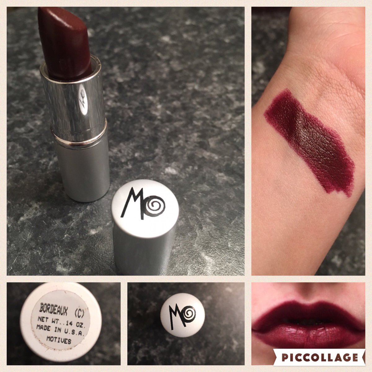 @motivescosmetics Lipstick in shade Bordeaux is so gorgeous! I love it! #motivescosmetics