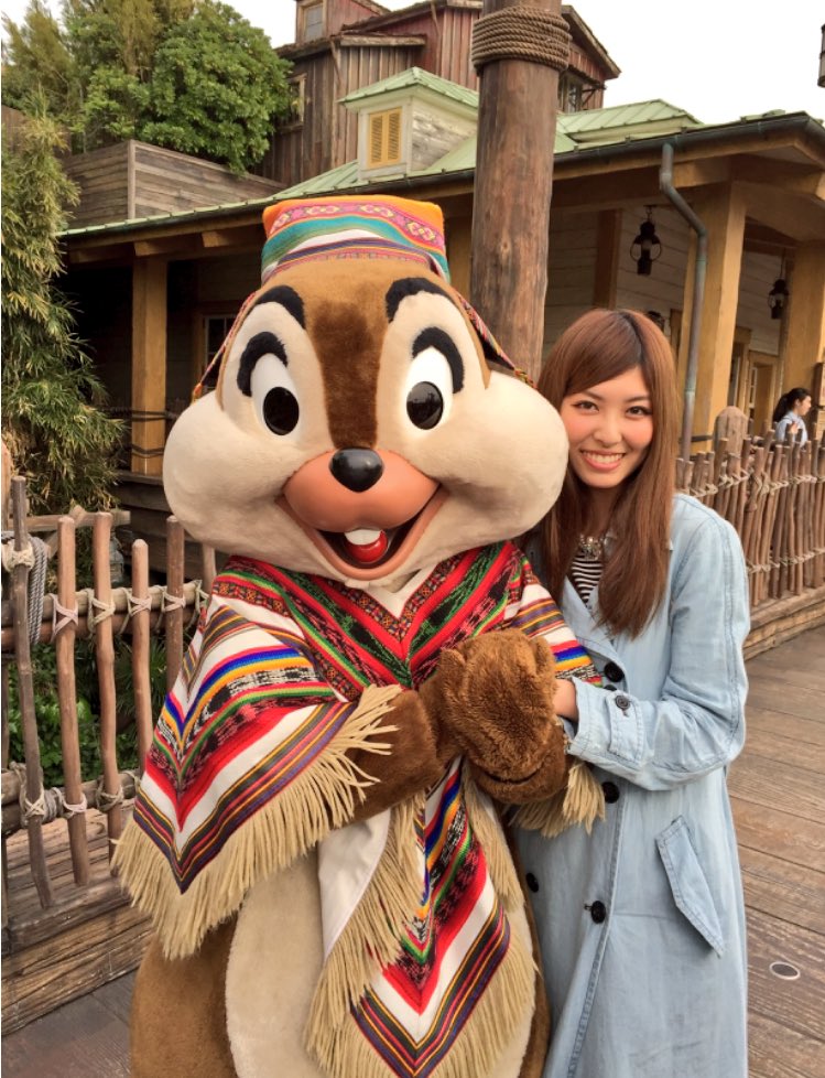 橘ゆりか お前らディズニーの最初の推し誰だよ チップさん