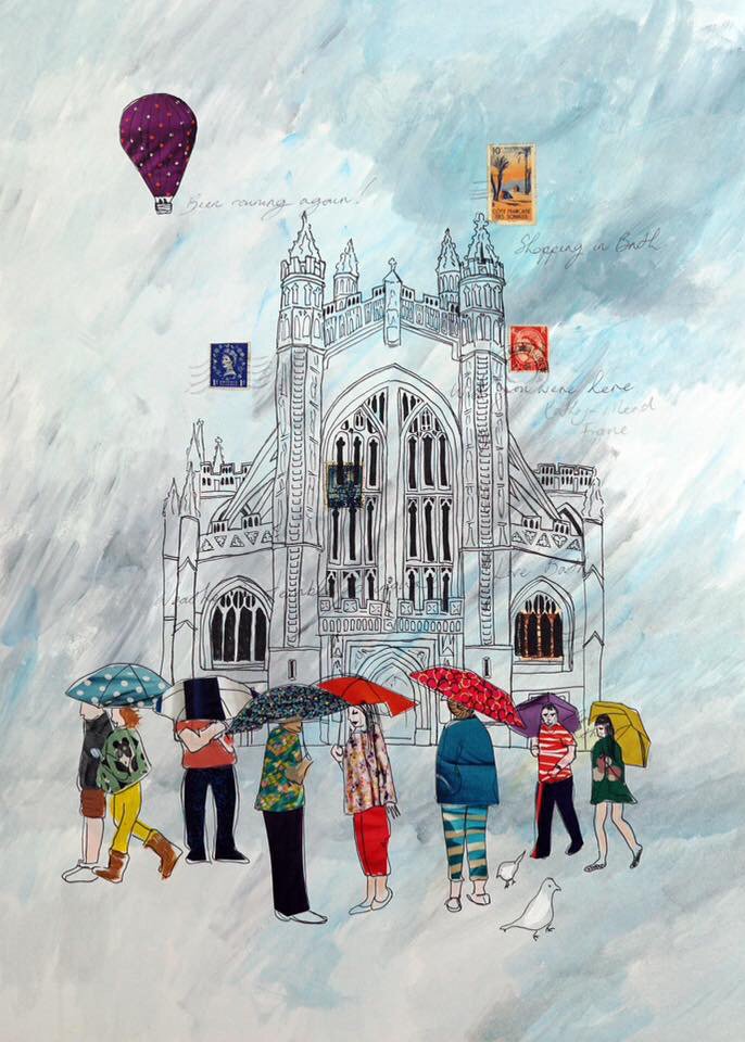 fourmakersuk's tweet image. Artists Aaitch and Kathryn Mead @cheeseandgrain this Sunday selling lots of fab art! @WeLoveFrome @WeLoveBath