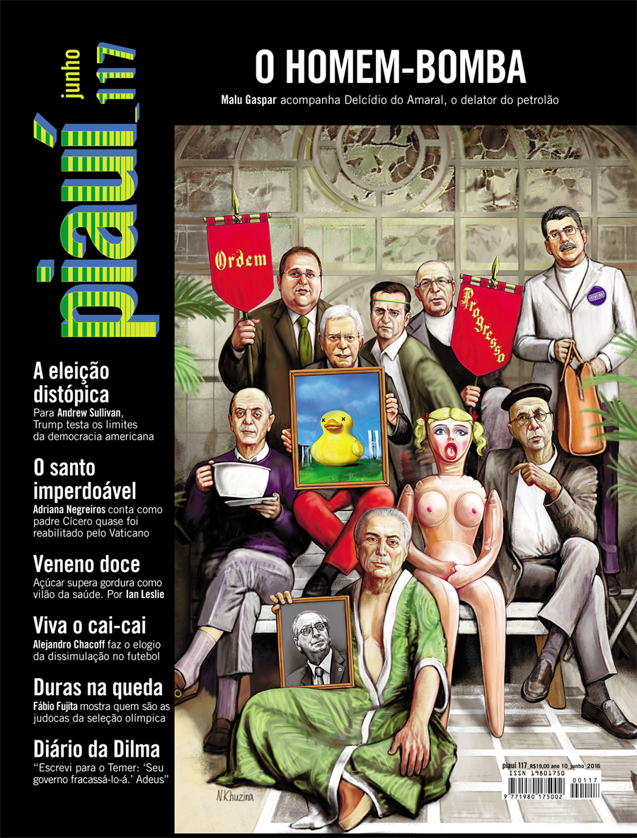 revistapiaui's tweet photo. Eis a capa e os destaques da @revistapiaui que começa a chegar amanhã às bancas https://t.co/K1tRpWwa3R. https://t.co/gNwKuqnZkK