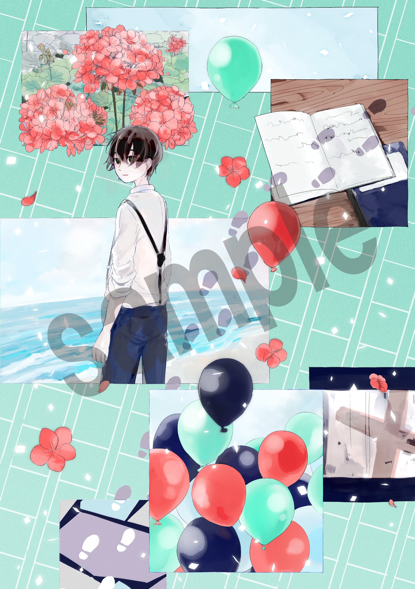 ヨルシカ N Buna Suis Official 月 を歩いている 特典情報 Tsutaya 描き下しa4クリアファイル Tsutaya限定絵柄 三月と狼少年デザイン 月を歩いている