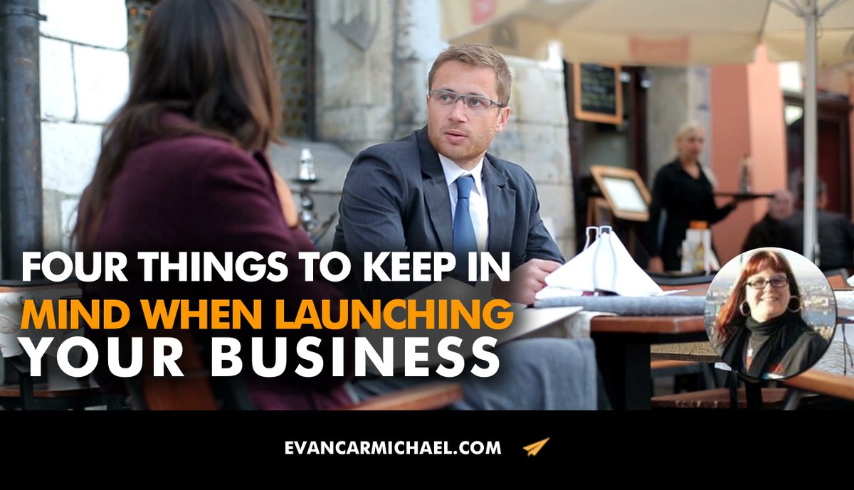 ECWorkLife's tweet image. FOUR THINGS TO KEEP IN MIND WHEN LAUNCHING YOUR BUSINESS by: JennaCyprus 
evancarmichael.com/library/jenna-…