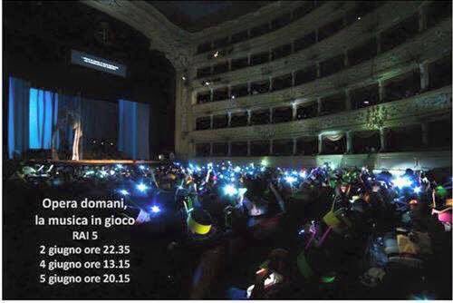 Alle 22:35 su <a href="/raicinque/">Rai5</a> il documentario "Opera Domani,la musica in gioco di <a href="/OperaEducation/">Opera education</a>-AsLiCo. Sintonizzatevi!