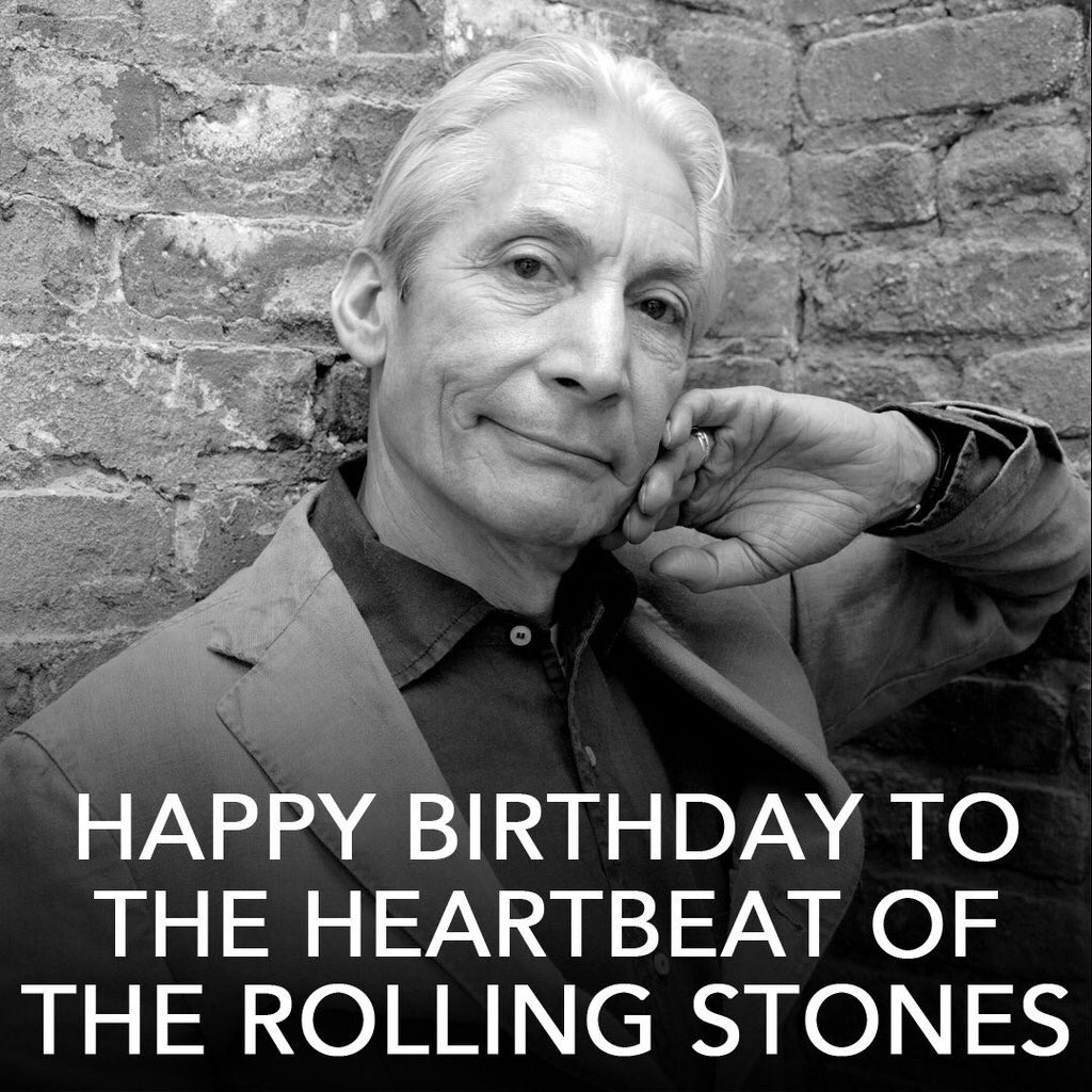 Happy Birthday #CharlieWatts