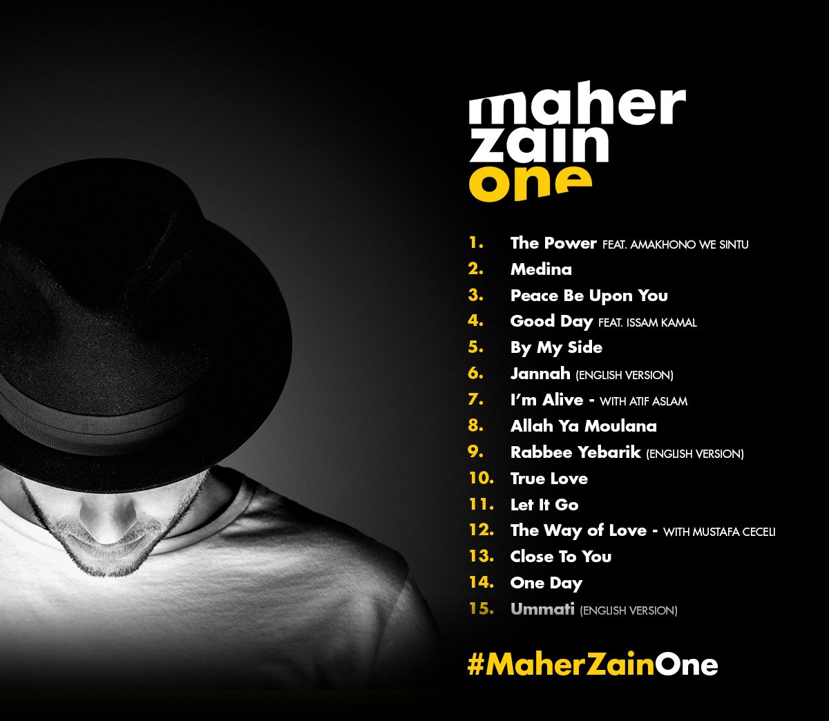 Maher Zain On Twitter Be Part Of My Album Countdown Amp Take A Selfie Holding The Name Of The Track U Feel Connected To Use Maherzainone Https T Co Eugedyxlqy Twitter