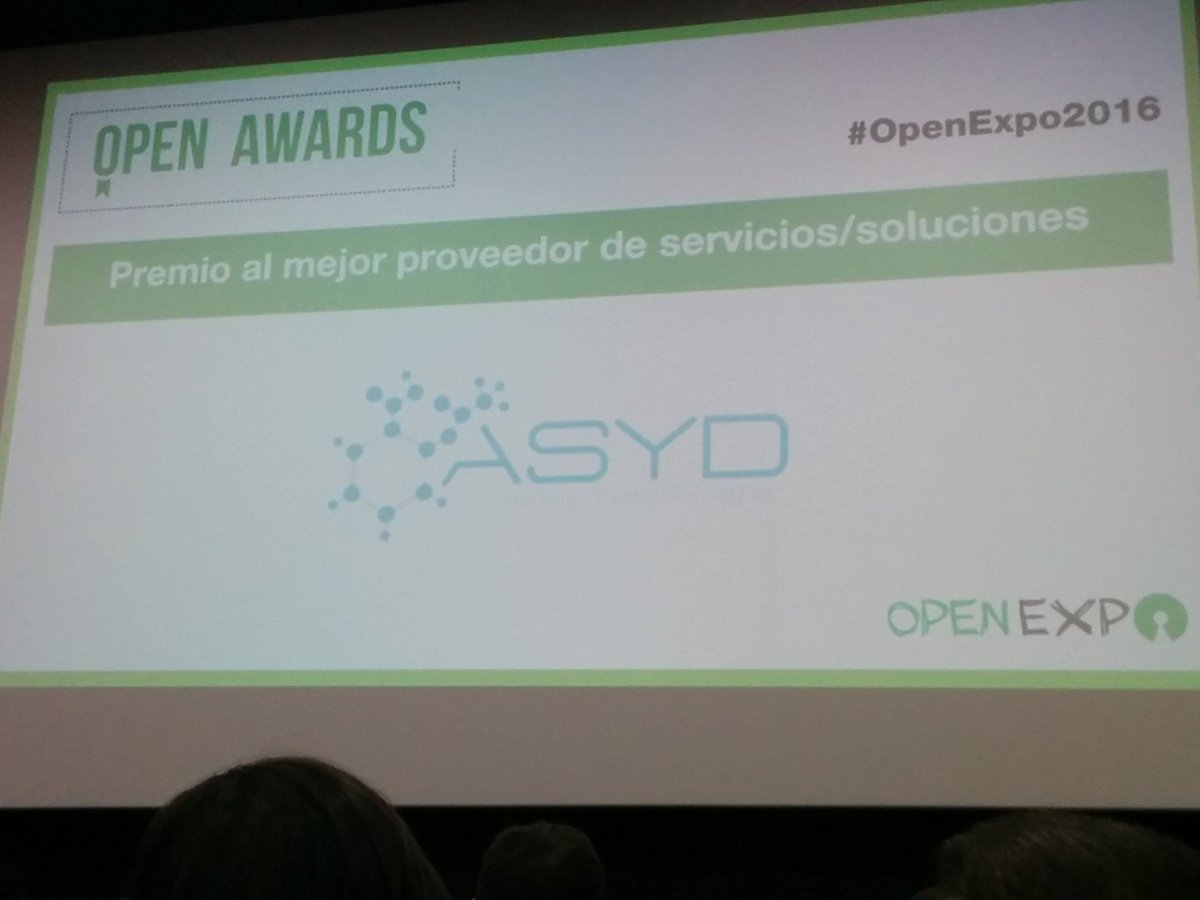 ripollforge's tweet photo. Diana Muñoz de @AsydSolutions, presentando ASYD para los #OpenAwards2016 en #OpenExpo2016 https://t.co/QDprMQSp0x