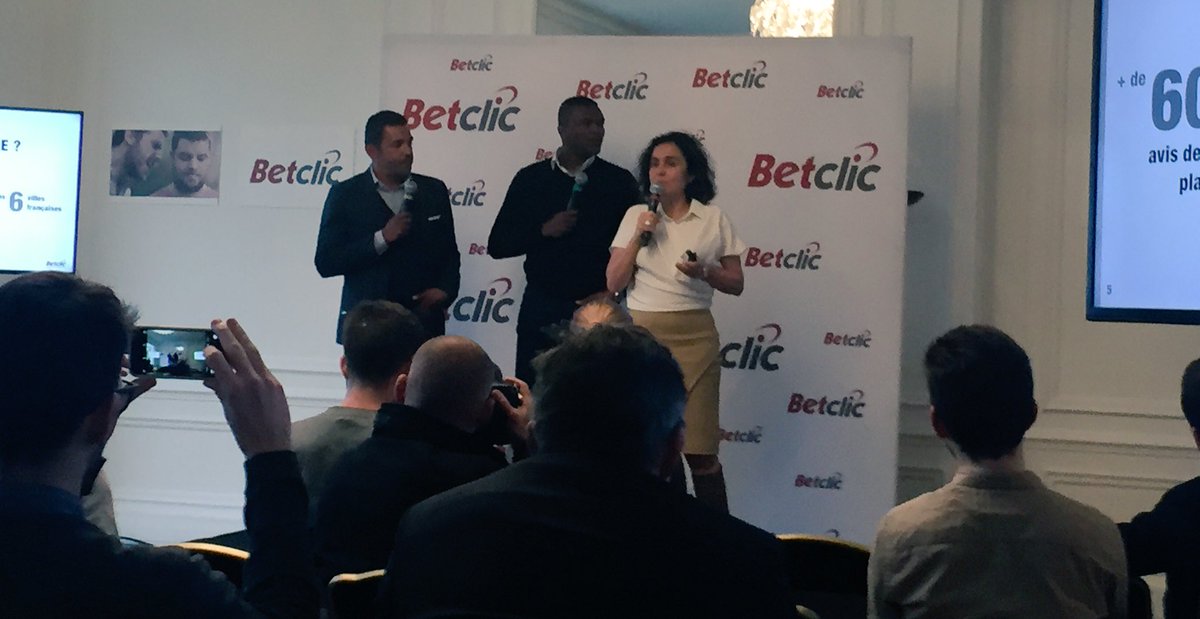 yohanroblin's tweet photo. Présentation du dispositif @Betclic. Bonne ambiance, @marceldesailly et @sonnyanderson10 font le show #Backin98 https://t.co/zl7JIznd6G
